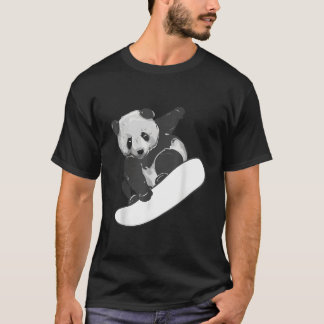 Snowboarding Snowboarding Panda T-Shirt