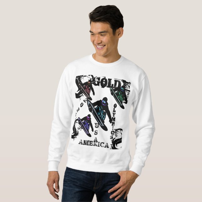 SNOWBOARDING  SWEATSHIRT (Front Full)