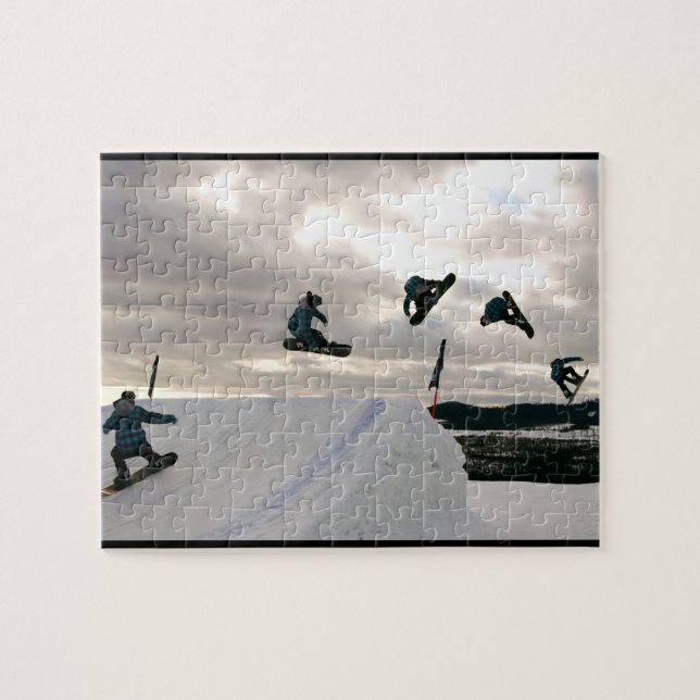 Snowboarding Tricks Puzzle (Horizontal)