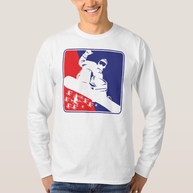 Snowboarding USA T-Shirt (Front)