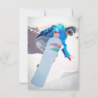 Snowboarding Winter Sport_ Response Card