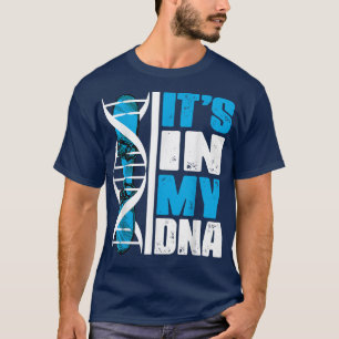 Snowboarding Winter Sports Snowboard DNA T-Shirt