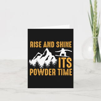 Snowboarding Winter Sports - Snowboard Snowboarder Card