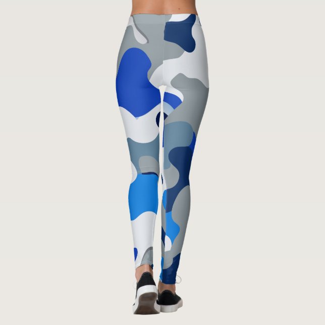 Snowbound Camouflage Leggings (Back)
