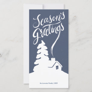 Snowbound Greetings Holiday Card