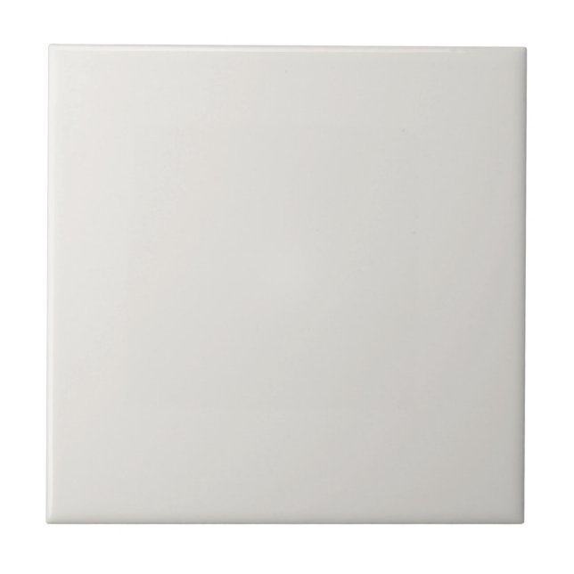 Snowbound Solid Colour Tile (Front)