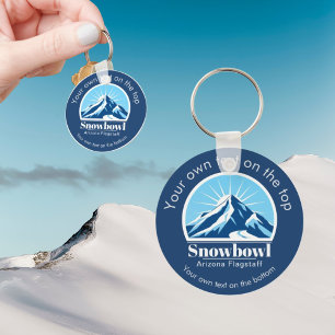 Snowbowl Arizona Flagstaff ski resort gift Key Ring