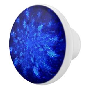 Snowburst Ceramic Knob