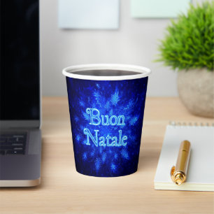 Snowburst - Feliz Navidad Paper Cups