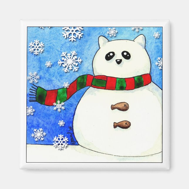 SNOWCAT - Magnet (Front)