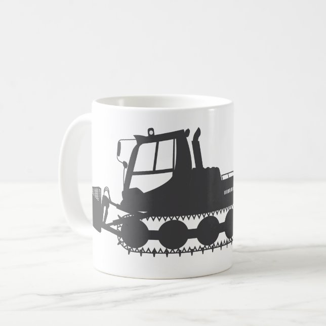 Snowcat Mug (Front Left)