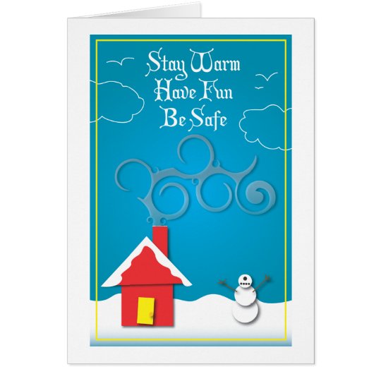 Snowclops Winter Card