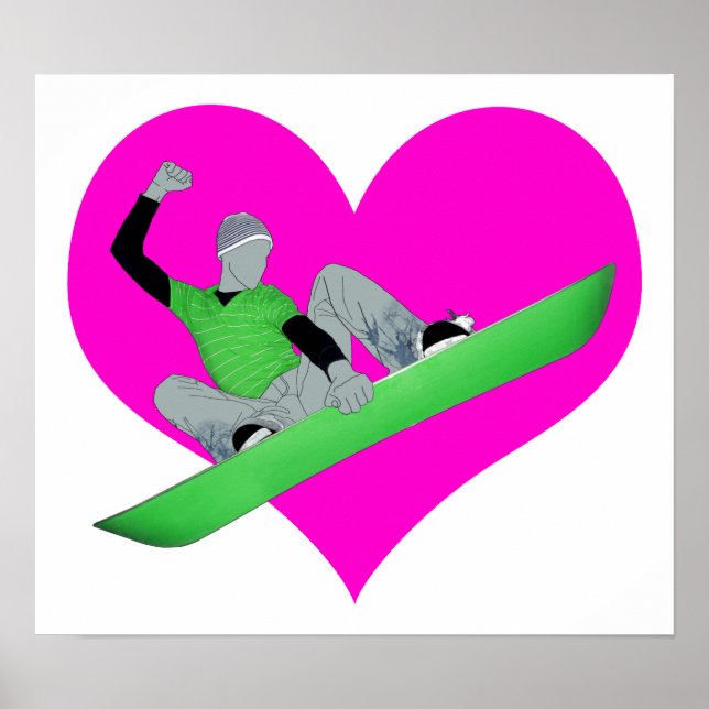 snowcore love poster (Front)