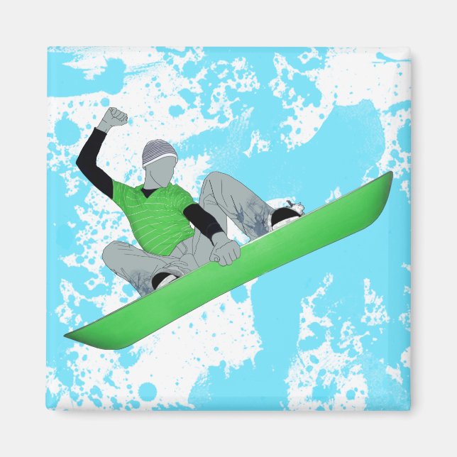 snowcore. magnet (Front)