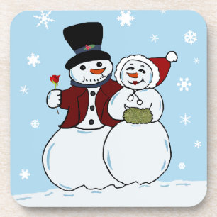 Snowcouple Coaster