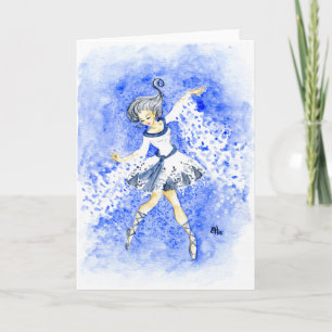 Snowdancer Holiday Card