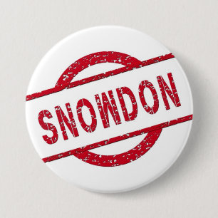 Snowden Supporter 7.5 Cm Round Badge