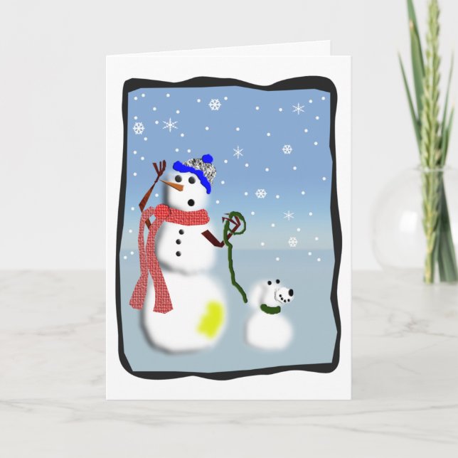 snowdog holiday card (Front)