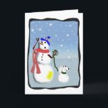 snowdog holiday card<br><div class="desc">bad dog!</div>