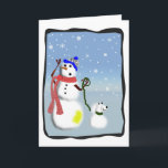 snowdog holiday card<br><div class="desc">bad dog!</div>