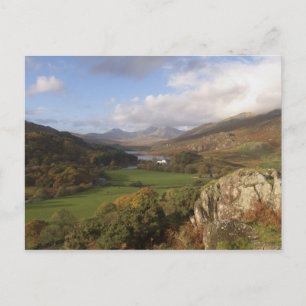 Snowdon from Capel Curig, Gwynedd, Wales (RF) Postcard