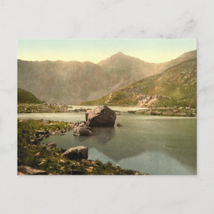 Snowdon from Llyn Llydaw, Gwynedd, Wales Postcard