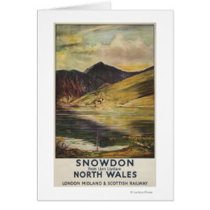 Snowdon Mountain View Railway Poster