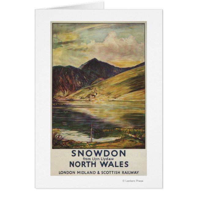 Snowdon Mountain View Railway Poster (Front)