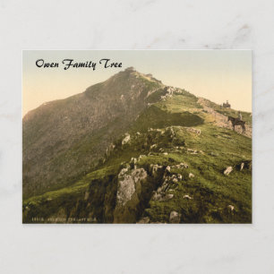 Snowdon - The Last Mile, Gwynedd, Wales Postcard