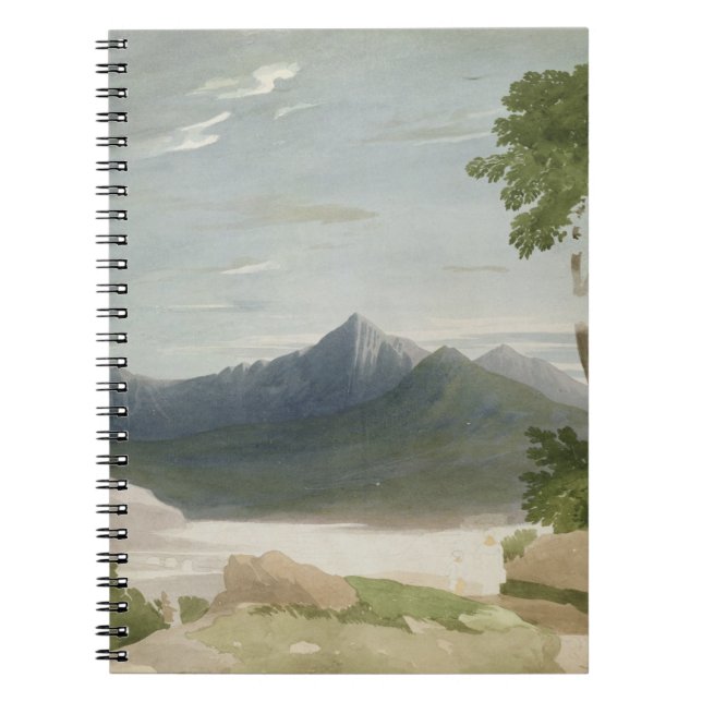 Snowdon (w/c with pencil) notebook (Front)