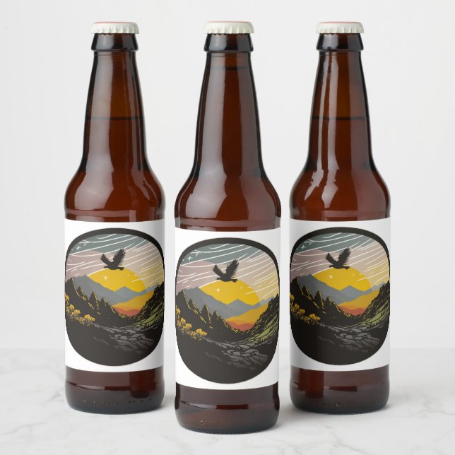 Snowdonia Beer Bottle Label (Bottles)