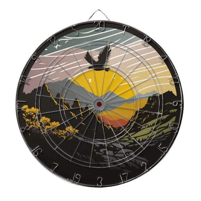 Snowdonia Dartboard (Front)