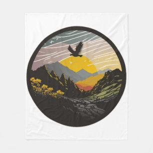 Snowdonia Fleece Blanket