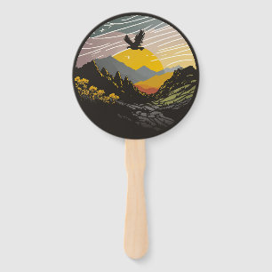 Snowdonia Hand Fan