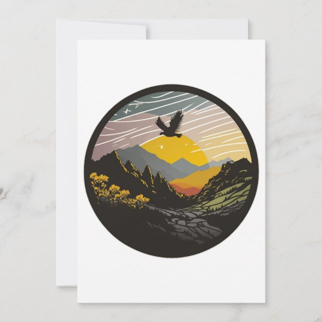 Snowdonia Holiday Card (Front)