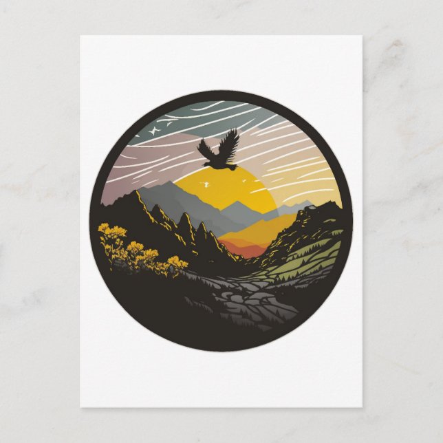 Snowdonia Holiday Postcard (Front)