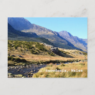 Snowdonia in Wales Postcard