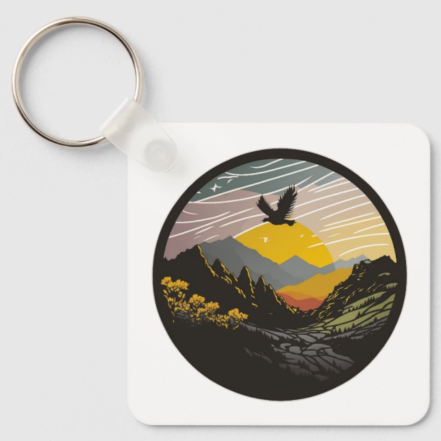 Snowdonia Key Ring (Front)