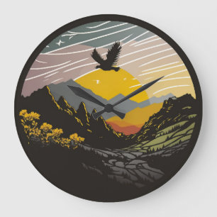 Snowdonia Large Clock