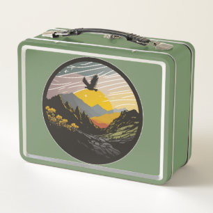 Snowdonia Metal Lunch Box