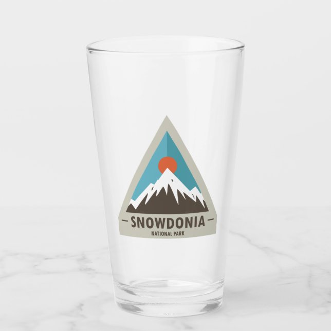 Snowdonia National Park Glass (Front)
