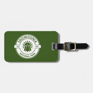 Snowdonia National Park Luggage Tag