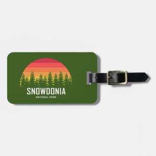 Snowdonia National Park Luggage Tag
