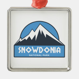 Snowdonia National Park Metal Tree Decoration