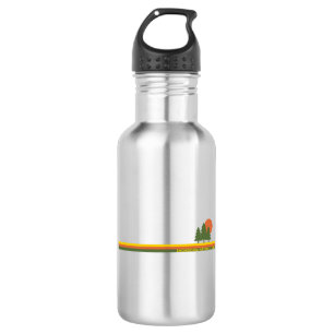 Snowdonia National Park Pine Trees Sun 532 Ml Water Bottle