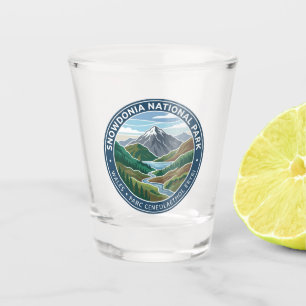 Snowdonia National Park United Kingdom Shot Glass
