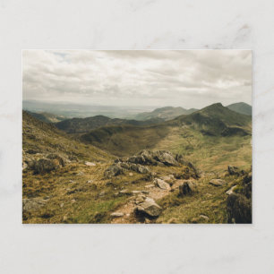 SNOWDONIA NATIONAL PARK, WALES, UK POSTCARD