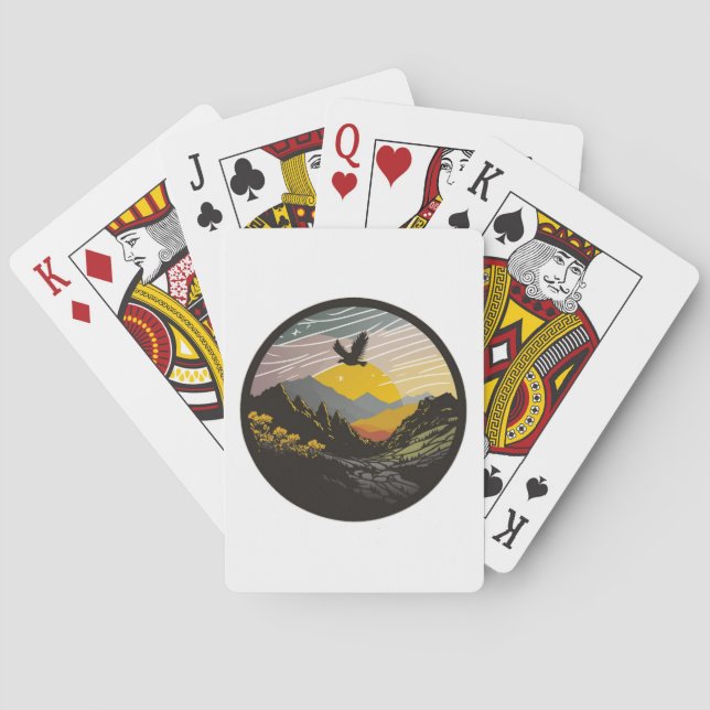 Snowdonia Playing Cards (Back)