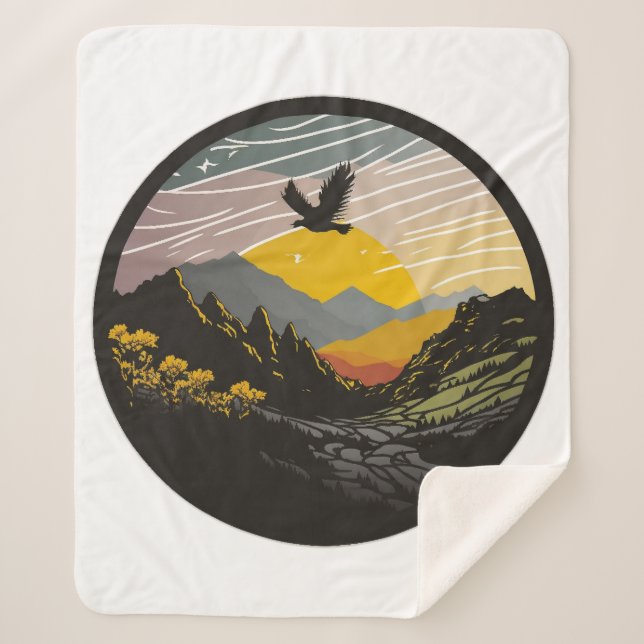 Snowdonia Sherpa Blanket (Front)