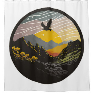 Snowdonia Shower Curtain